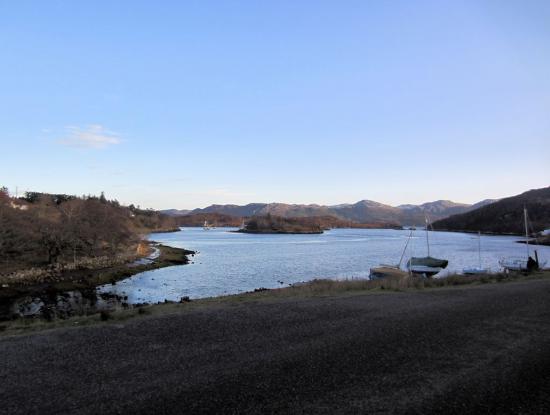 View of Badachro bay
