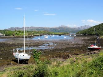 View of Badachro bay