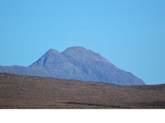 View of Beinn Bhreac from the cottage