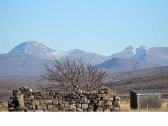 Looking east from the cottage